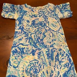 Lilly Pulitzer Mini Lindell Dress (size 6-7)